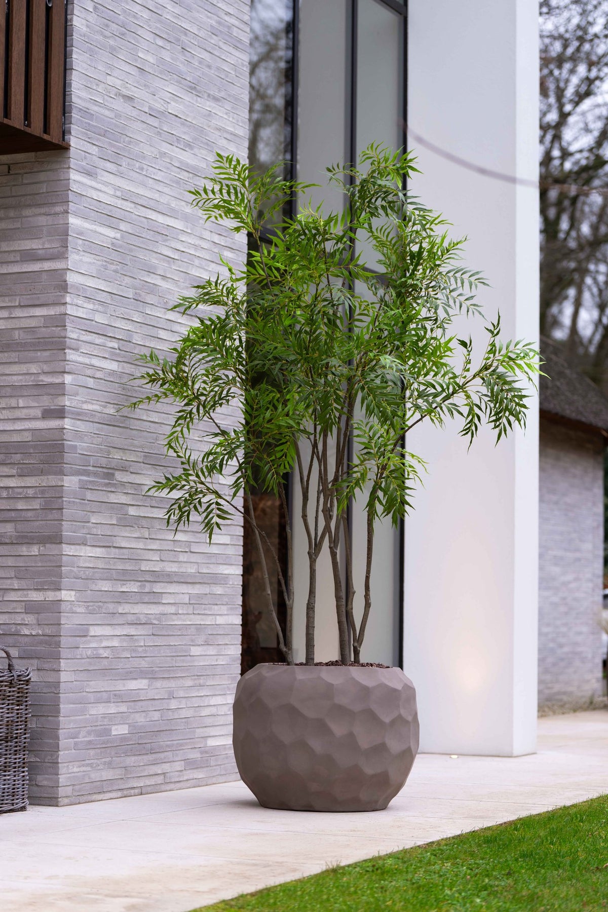 Zijden Bamboeboom 240cm - sfeerbeeld in interieur