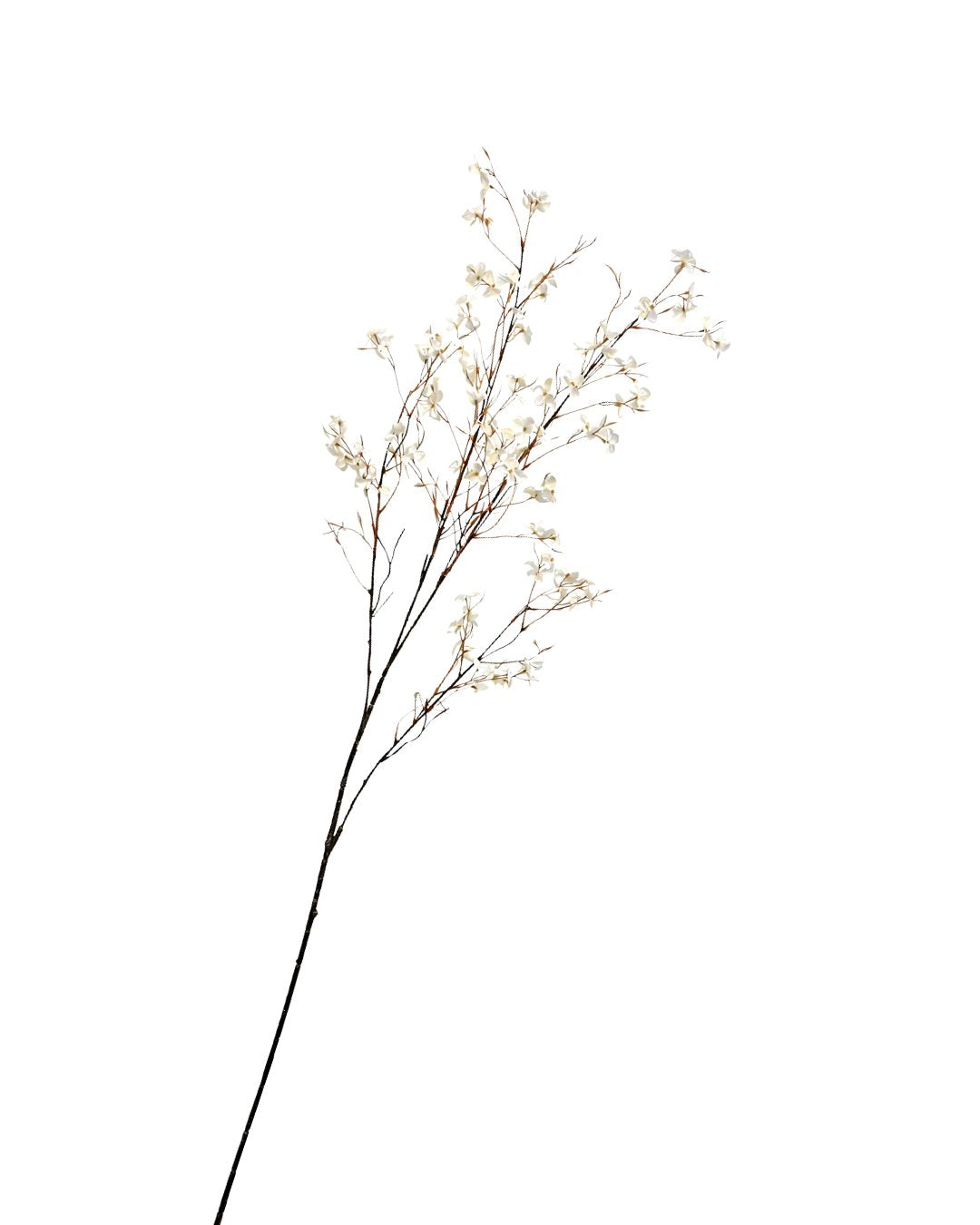 Zijden Bloesemtak Crème 132cm