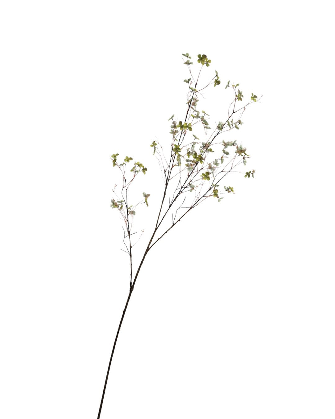 Zijden Bloesemtak Groen 132cm