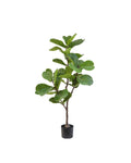 Zijden Ficus Lyrata Boom 120cm