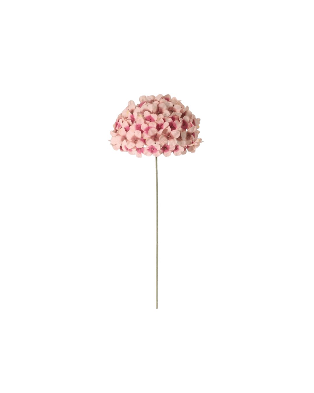 Zijden Hortensia Roze 75cm