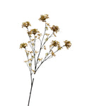 Zijden Hortensiatak Crème 109cm