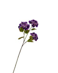 Zijden Hortensia tak Donkerpaars 82cm