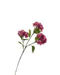 Zijden Hortensia tak Fuchsia 82cm