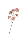 Zijden Hortensia tak Nude Roze 95cm