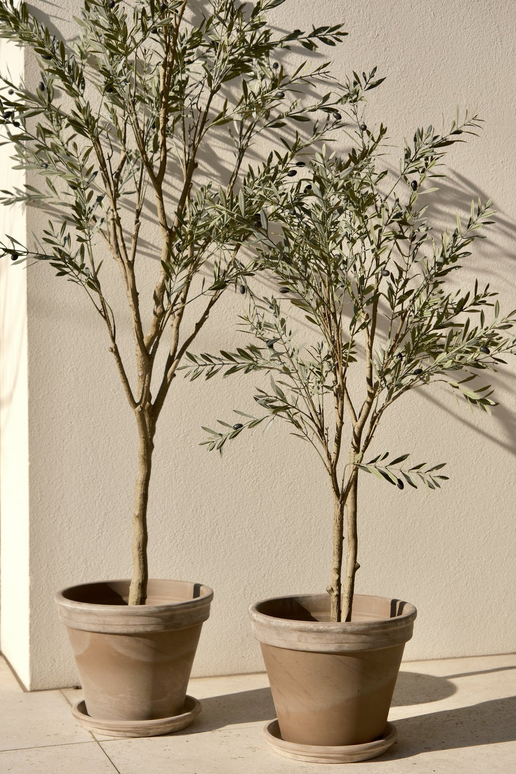 Zijden Olijfboom 170cm (UV) - sfeerbeeld in interieur